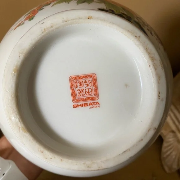 Japanese Shibata Peacock vase - Picture 4 of 9